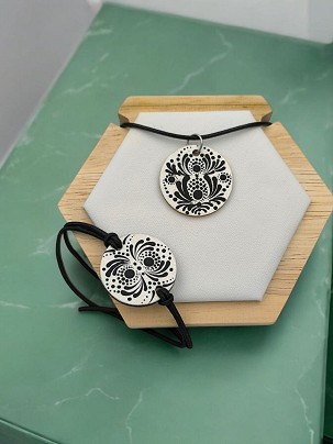 Fa Szettek Fekete-fehér