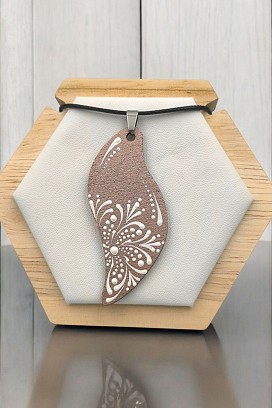 Fa Nyakláncok Fehér virág