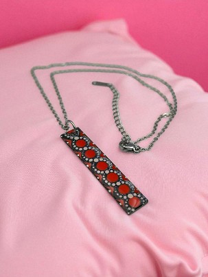 Nemesacél Szettek Piros pöttyös