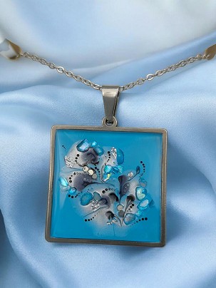 Stainless steel necklaces - Blue dream